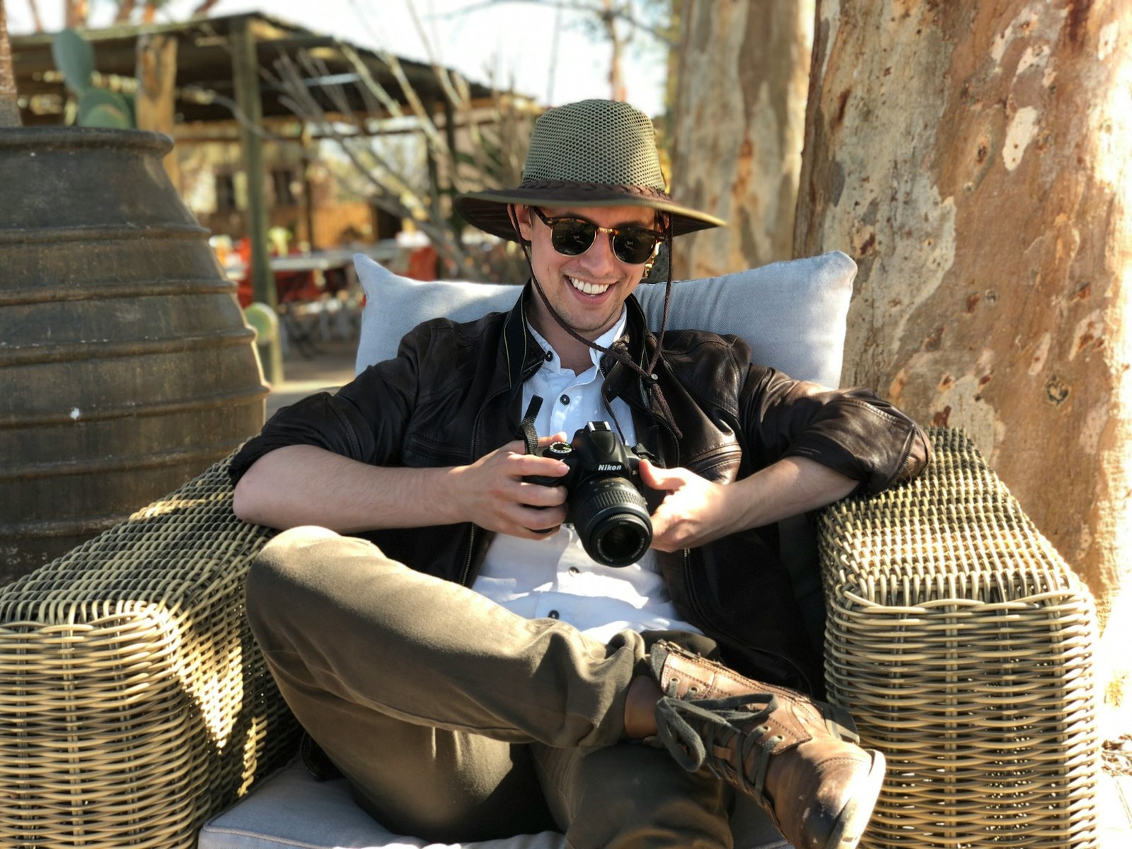 Daniel Carter on a D Tour trip