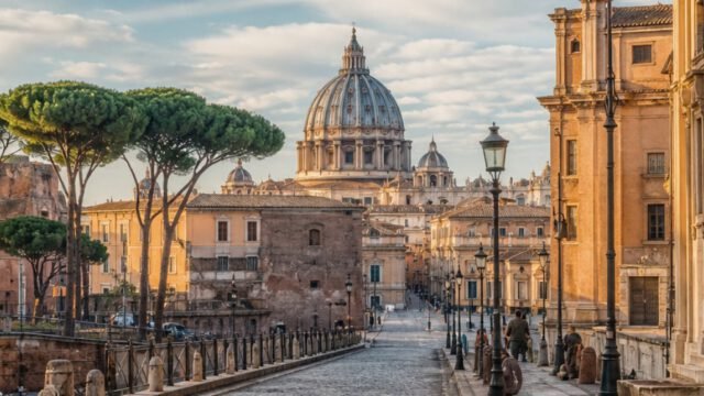 European Heritage Tour Rome heritage street view