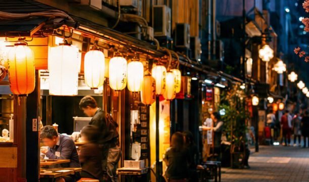 Tokyo City Adventure night market food street